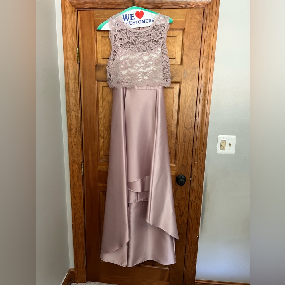 Adrianna Papell high low gown. Size 16